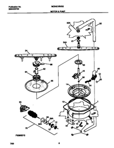 Frigidaire Mdb421rhs0 5 Diagram and Parts List for MDB421RHS0 V0 Frigidaire Refrigerator