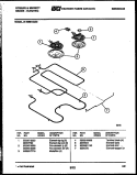 BROILER PARTS Diagram and Parts List for 31-6969-00-02  Tappan Range