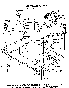 Microwave Parts Diagram and Parts List for 5649988210  Kenmore Microwave