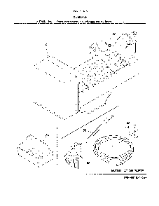 Ice maker Diagram and Parts List for 25370502615  Kenmore Refrigerator