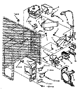 Switches And Microwave Parts Diagram and Parts List for 5648824681  Kenmore Microwave