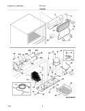 SYSTEM Diagram and Parts List for GRT21G3CQ2  Gibson Refrigerator