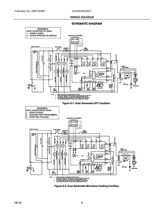 Wiring Diagram Diagram and Parts List for EW30SO60QSDY  Frigidaire Microwave