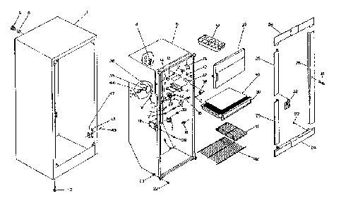 Part Location Diagram of 88364 Whirlpool SUPPORT