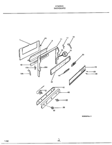 Part Location Diagram of 316034504 Frigidaire DISCONTINUED
