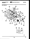 FUNCTIONAL PARTS Diagram and Parts List for KM935LXM5  Frigidaire Microwave