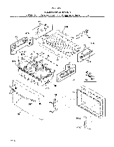 Freezer drawer, baskets Diagram and Parts List for 2537044341E  Kenmore Refrigerator
