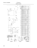 WIRING DIAGRAM Diagram and Parts List for FCCW2000LS0  Frigidaire Washer