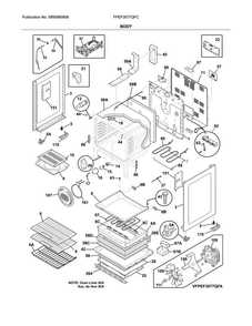Part Location Diagram of 5304516210 Frigidaire WIRING HARNESS