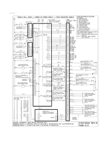 Wiring Diagram Diagram and Parts List for EW30EW65GS9  Electrolux Wall Oven