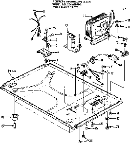 Part Location Diagram of 11454 Maytag Transformer