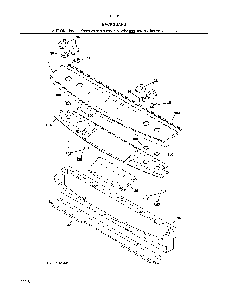 Backguard Diagram and Parts List for 7903261331C  Kenmore Range