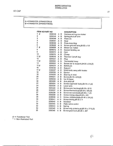 Ice Maker Parts & Installation Parts Page 2 Diagram and Parts List for FPWW21TIR  Frigidaire Refrigerator