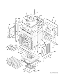 Part Location Diagram of 807460601 Frigidaire HARNESS