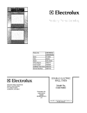 COVER Diagram and Parts List for E30EW85ESS2  Electrolux Wall Oven