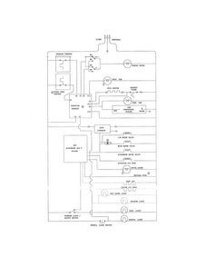 Wiring Schematic Diagram and Parts List for MRTC18V3MWZ  Uni Refrigerator