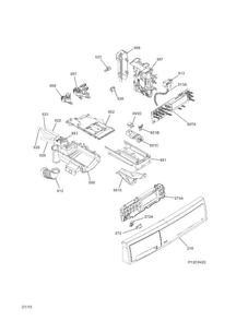 Part Location Diagram of 539151026 Frigidaire CLIP