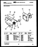 ELECTRICAL PARTS Diagram and Parts List for AM12C5EWA  Gibson Air Conditioner
