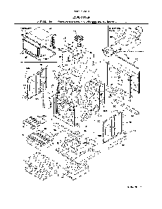 Lower oven Diagram and Parts List for 79049603310  Kenmore Microwave