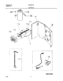 Part Location Diagram of 309643801 Frigidaire CONTROL BOX