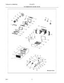 Part Location Diagram of 5304491882 Frigidaire Electronic Control Board