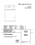 COVER Diagram and Parts List for FEFB65ASC  Frigidaire Range