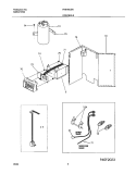 CONTROLS Diagram and Parts List for FAS185J2A8  Frigidaire Air Conditioner