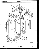 CABINET PARTS Diagram and Parts List for GRT21GRBD0  Gibson Refrigerator
