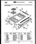 Part Location Diagram of 3131445 Frigidaire CAP-END CHROME(Left Hand)