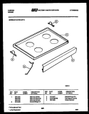 Part Location Diagram of 3051865 Frigidaire PANEL-MANIFOLD