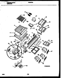 SHELVES AND SUPPORTS Diagram and Parts List for FRT24PRAY1  Frigidaire Refrigerator