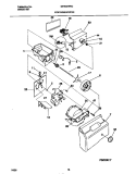 CONTAINER / DRIVE Diagram and Parts List for MRS22WNCD2  Frigidaire Refrigerator
