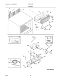 SYSTEM Diagram and Parts List for GRT17G4BW3  Gibson Refrigerator