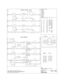 Wiring Diagram Diagram and Parts List for LFES3025PFB  Frigidaire Range