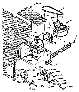 Switches And Microwave Parts Diagram and Parts List for 5648668510  Kenmore Microwave