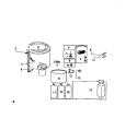COUNTERWEIGHT SECTION Diagram and Parts List for LA271EXW2  Frigidaire Washer