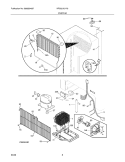 SYSTEM Diagram and Parts List for KRS221LHY0  Kelvinator Refrigerator