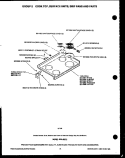 CABINET PARTS Diagram and Parts List for UFS16NW1  Frigidaire Freezer
