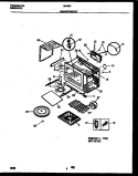 WRAPPER AND BODY PARTS Diagram and Parts List for 56-4851-10-05  Tappan Microwave