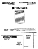 COVER Diagram and Parts List for FDB435RFR1  Frigidaire Dishwasher