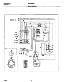 WIRING DIAGRAM Diagram and Parts List for WAS18EW2A2  Frigidaire Air Conditioner