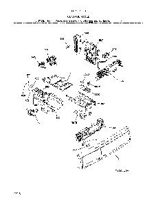 Control panel Diagram and Parts List for 41741942710  Kenmore Washer