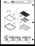 OPTIONAL KIT Diagram and Parts List for RBD139D0  Frigidaire Cooktop