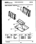 UNIT PARTS Diagram and Parts List for FAL117T1A1  Frigidaire Air Conditioner