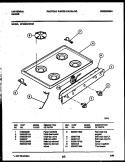 Part Location Diagram of 5303288195 Frigidaire MAIN TOP-HARVEST WHEAT