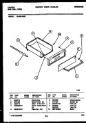 Part Location Diagram of 3131903 Frigidaire BUMPER