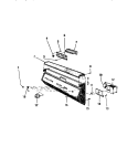 CONTROL PANEL Diagram and Parts List for SU777EXR3  Frigidaire Dishwasher