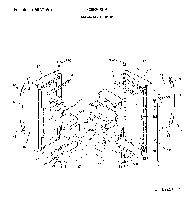 Fresh food doors Diagram and Parts List for FGHB2868TD8  Frigidaire Refrigerator