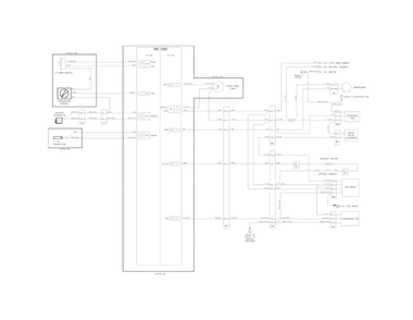 Wiring Diagram Diagram and Parts List for FFHT2021QS2  Frigidaire Refrigerator