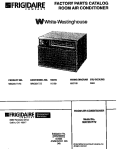 COVER Diagram and Parts List for WAC051T7Z5  Frigidaire Air Conditioner